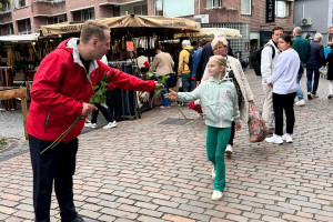 Grensoverschrijdende campagne in Winterswijk voor een sterk en sociaal Europa