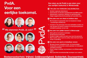 Een stem op de PvdA is een stem voor een eerlijke toekomst in Winterswijk
