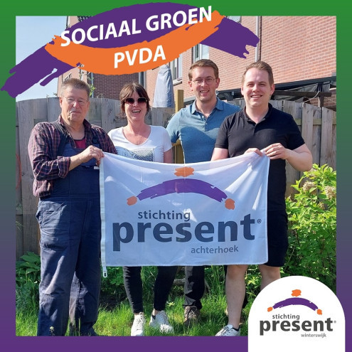 Samen aan de slag voor Sociaal Groen met Present Winterswijk