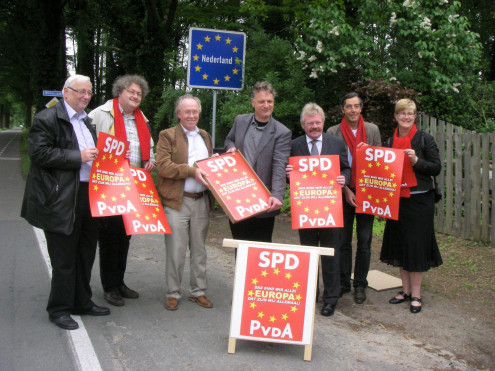 PvdA Winterswijk viert in mei verkiezingen in vrijheid samen met Duitse zusterpartij SPD 